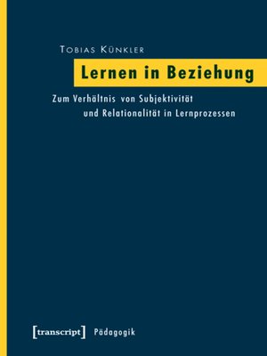 cover image of Lernen in Beziehung